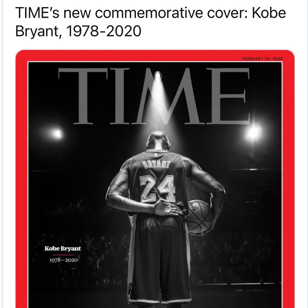 Time Magazine (February 10, 2020Kobe Bryant Cover